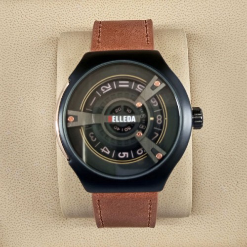 belleda-b8715-original-watch-leather-strap-dial-black-color