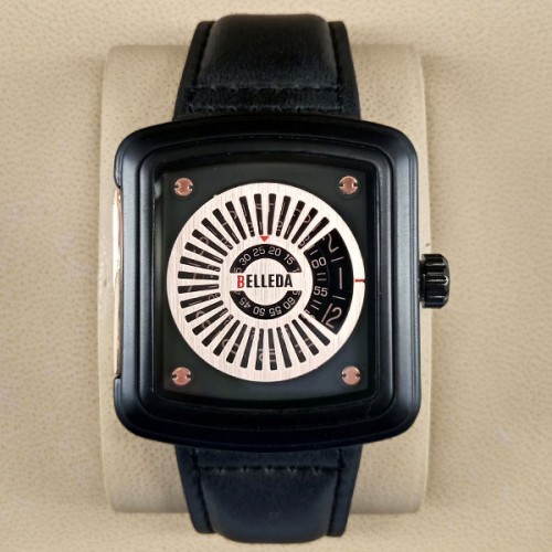 belleda-b9108-original-watch-leather-strap-dial-black-gold-color