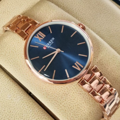 curren-c9017l-ladies-rose-gold-strap-wrist-watch