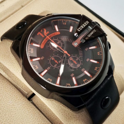 curren-m8176-leisure-style-fashion-watch-with-black-band