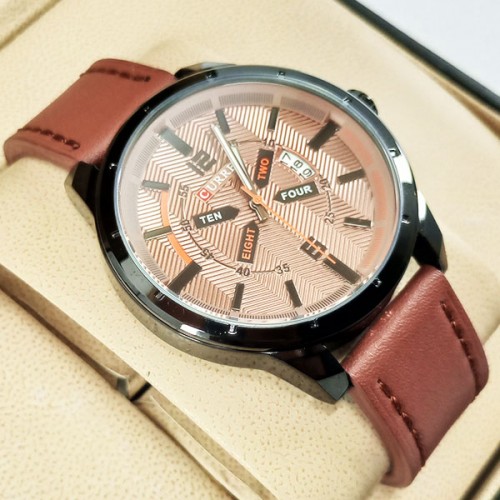 curren-m8211-mens-watch-brown-leather-strap