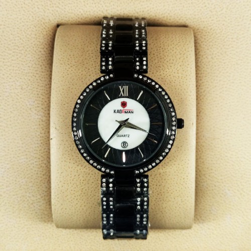 kademan-859l-black-ladies-watch-chain-strap-with-date