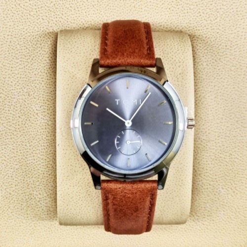 tomi-t088-leather-strap-watch-blue-silver-dial